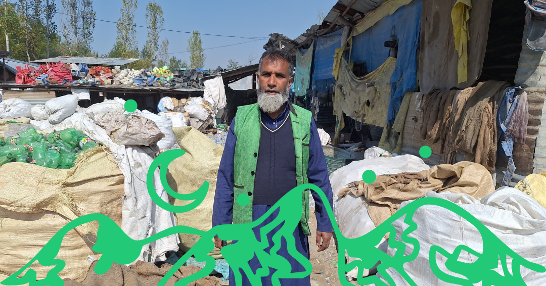 Kashmir plastic recyling community