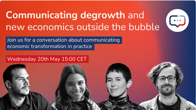 Communicating degrowth event